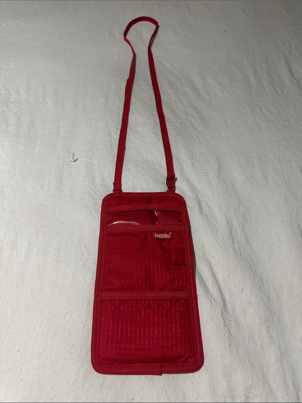 Baggallini Red Crossbody Organizer Bag